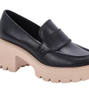 Dolce Vita Loafers in Black Leather